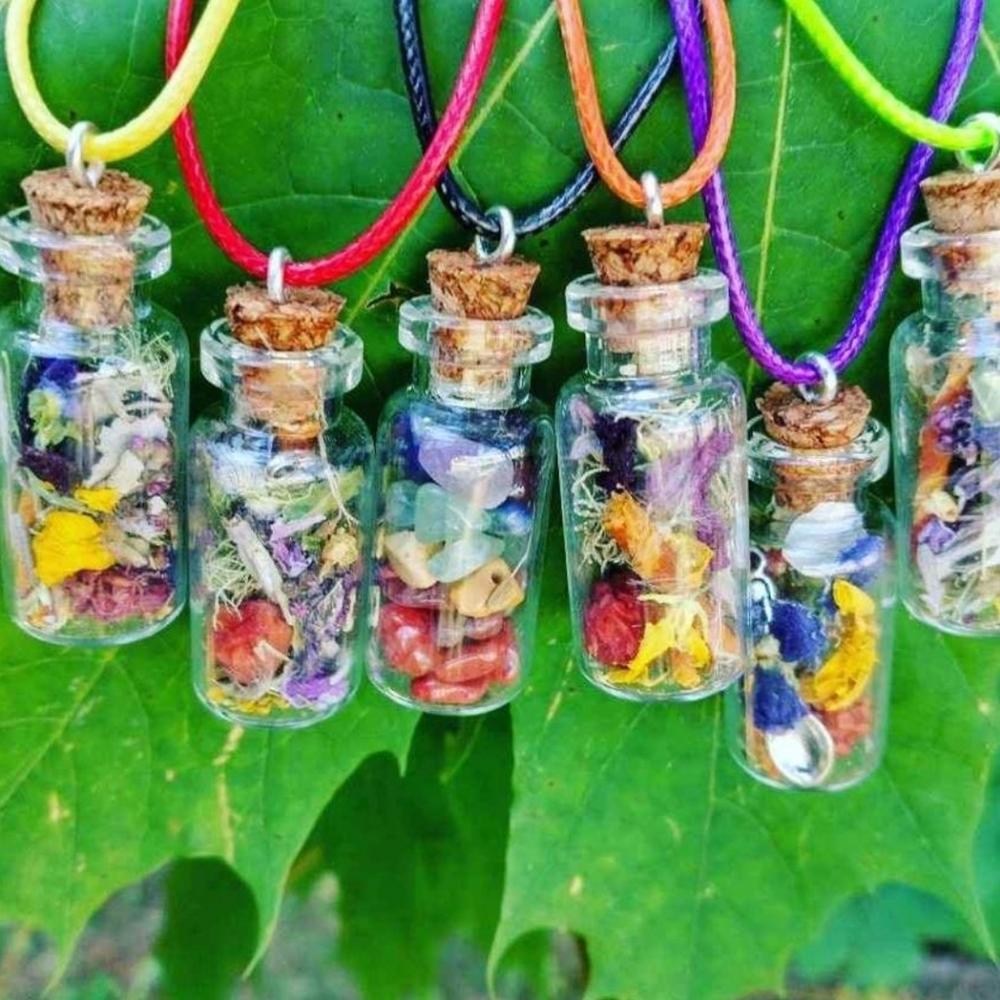 Chakra Pendant & Bracelet set